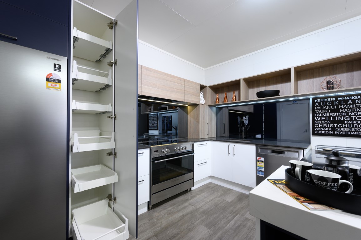 kitchen with alto drawer tower pantry